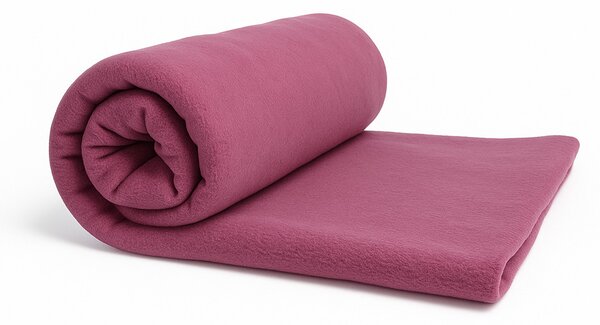 Jahu Deka fleece uni 150 x 200 cm Barva: tmavě hnědá