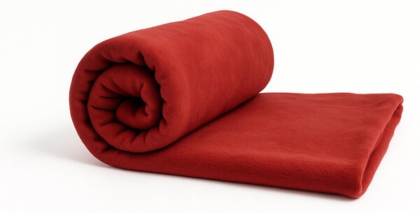 Jahu Deka fleece uni 150 x 200 cm Barva: tmavě hnědá
