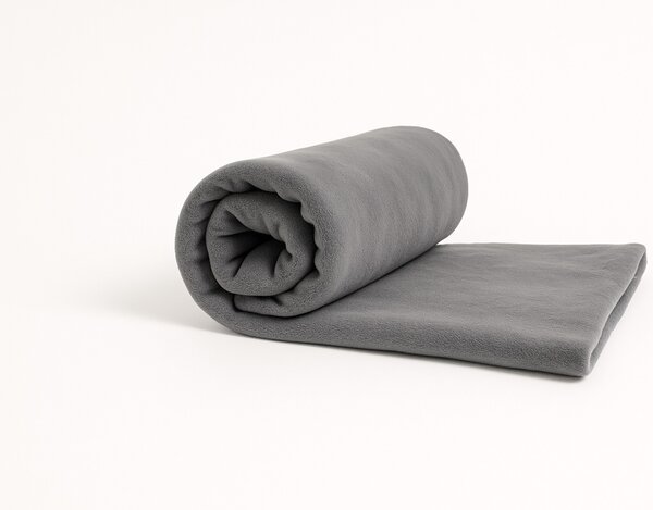 Jahu Deka fleece uni 150 x 200 cm Barva: tmavě hnědá