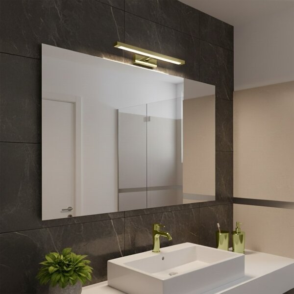 LED Koup. osvětlení zrcadla KLIMT LED/8W/230V 3000/4000/6000K 40 cm IP44 zlatá