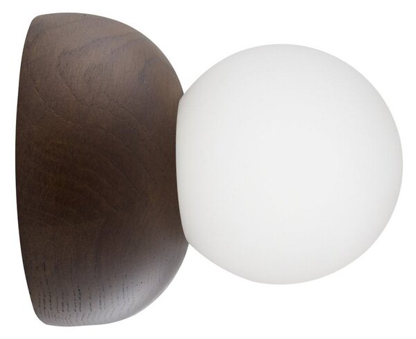 Nástěnná Svítidla Globen Lighting, Torrano, stmívatelné, Hnědá / Rezavá, Obývací pokoj, Dřevo, Design