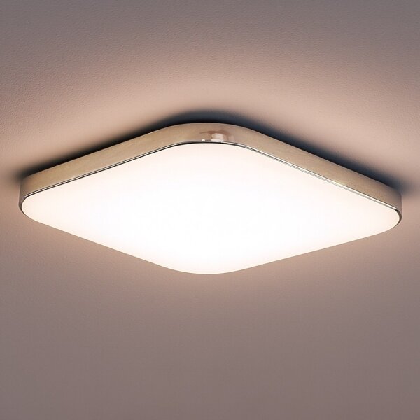 LED Stropní svítidlo NEMO LED/36W/230V 50x50 cm lesklý chrom