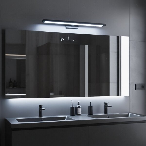 LED Koup. osvětlení zrcadla KLIMT LED/12W/230V 3000/4000/6000K 60 cm IP44 černá