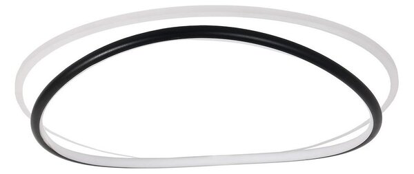 LED Stropní svítidlo HALO LED/38W/230V pr. 50 cm černá