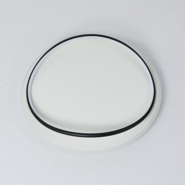 LED Stropní svítidlo HALO LED/38W/230V pr. 50 cm černá