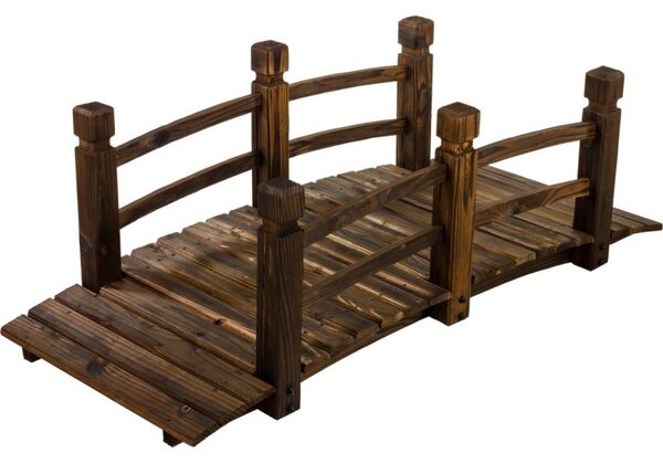 Dřevěný most, 150 x 67 x 55 cm