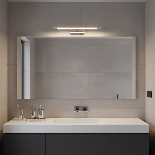 LED Koup. osvětl. zrcadla KLIMT LED/8W/230V 3000/4000/6000K 40 cm IP44 l. chrom
