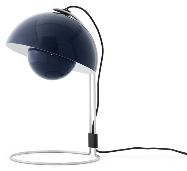 Stolní lampa &Tradition, Flowerpot VP4, Modrá, Obývací pokoj, Kov, Design