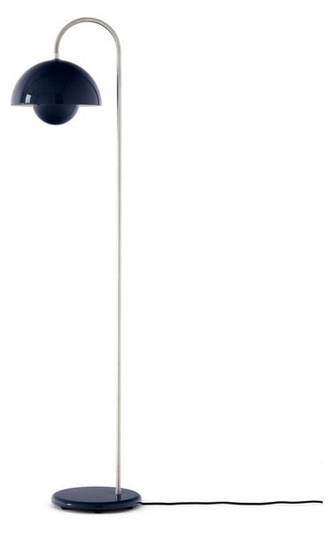 Stojací Lampa &Tradition, Flowerpot VP12, Modrá, Obývací pokoj, Kov, Design