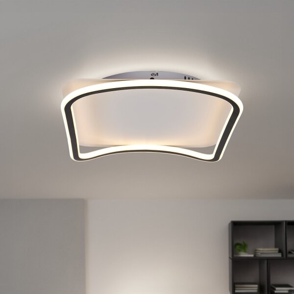 LED Stropní svítidlo CALI LED/30W/230V 40x40 cm černá