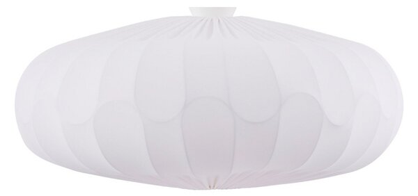 Stropní Lampa Globen Lighting, BLADVERK, stmívatelné, Bílá, Obývací pokoj, Tkanina / Textil, Skandinávský