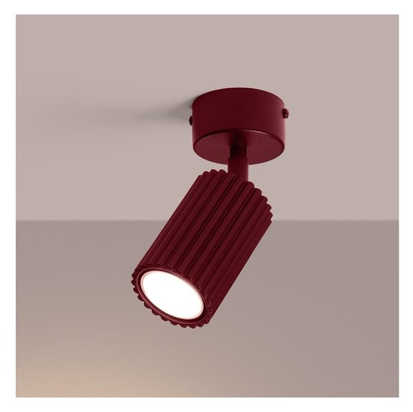 Brilagi - LED Bodové svítidlo CRESTO 1xGU10/10W/230V burgundy