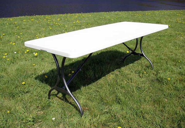 Skládací zahradní stůl Garth 180 cm + 2 lavice