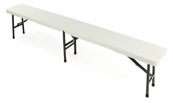 Skládací zahradní stůl Garth 180 cm + 2 lavice