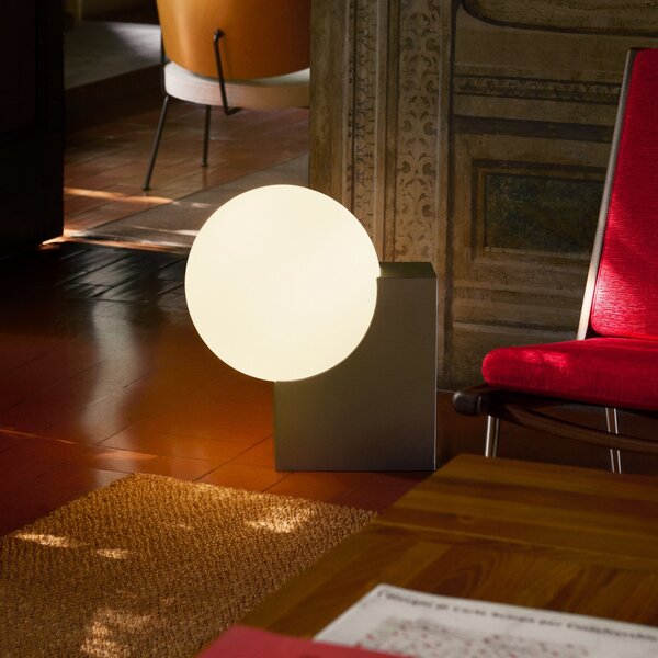 Stojací Lampa &Tradition, Journey SHY4, stmívatelné, Metalická, Obývací pokoj, Kov, Design
