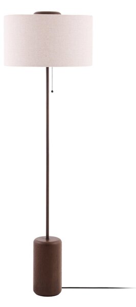 Stojací Lampa Globen Lighting, Bosco, Béžová, Obývací pokoj, Dřevo
