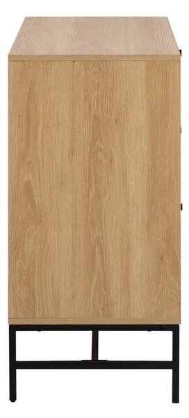 Komoda v dekoru dubu v přírodní barvě 81x80x40 cm Albany – Actona