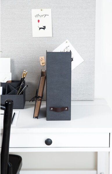 Kartonový organizér na dokumenty Estelle Canvas Paper Laminate – Bigso