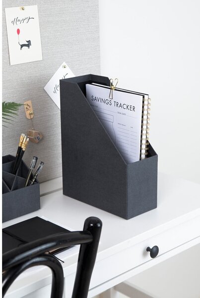 Kartonový organizér na dokumenty Estelle Canvas Paper Laminate – Bigso