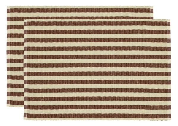 Prostírání v sadě 2 ks s příměsí juty 33x48 cm Statement Stripe – Södahl