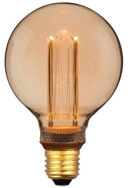NORDLUX LED žárovka GLOBE E27 2,3W G95 zlatá 2080202758