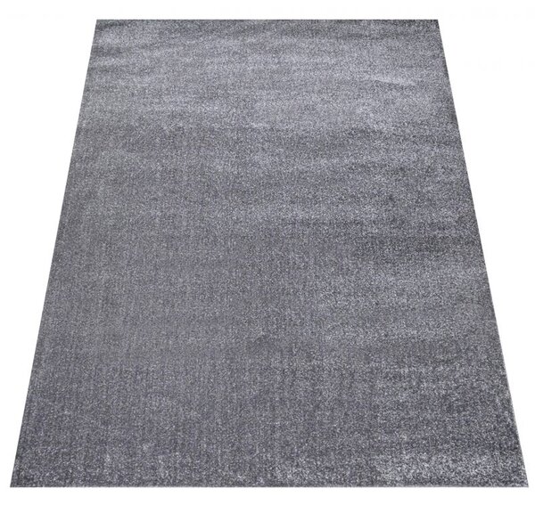 Makro Abra Kusový koberec jednobarevný Portofino šedý Rozměr: 120x170 cm