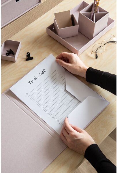 Kartonový organizér na dokumenty Paulina Restore Paper Laminate A4 – Bigso