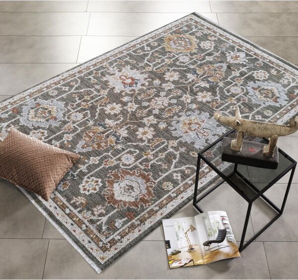 Makro Abra Kusový koberec Adara 02 Klasický šedý krémový Rozměr: 120x170 cm