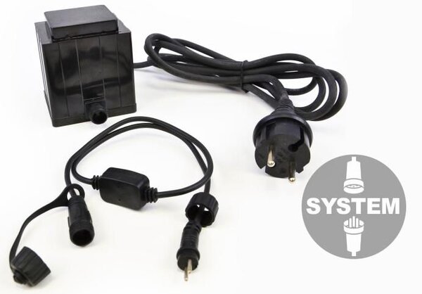DiLED světelný řetěz 40 LED teple bílá + napájení