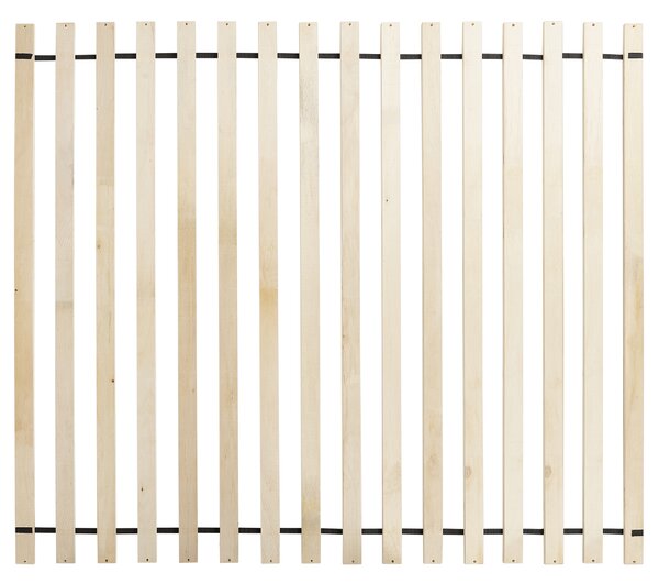 Postel Tkanina LINARDS 180 x 200 cm Šedá
