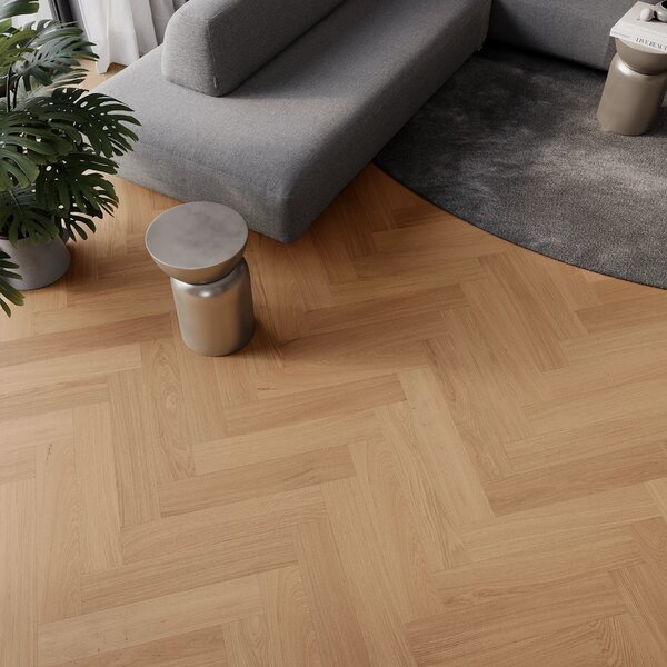 Hybridní podlaha Barlinek Smart Wood - Dub Essenza Esthetic Herringbone 126