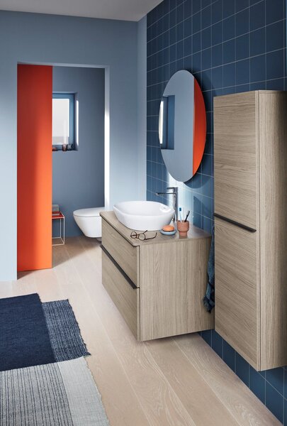 Duravit D-Neo umyvadlo 60x40 cm oválné na pult bílá lesk 2372600070