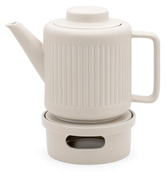 Bílá porcelánová konvice na čaj se sítkem 1,2 l Skagen – Bredemeijer