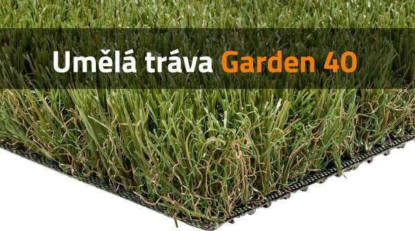 Koberec umělá tráva Garden 40 - zelený