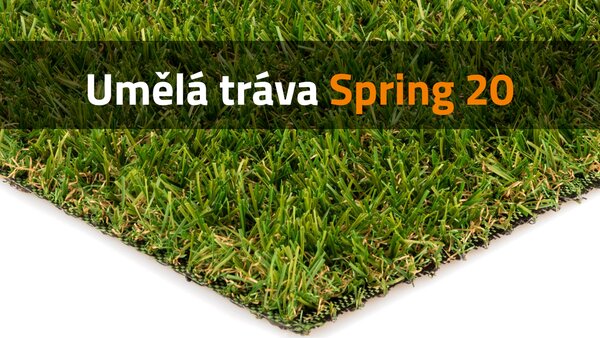 Koberec umělá tráva Spring 20 - zelený
