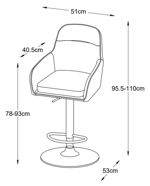 Zelené barové židle v sadě 2 ks (výška sedáku 69 cm) Avola – Unique Furniture