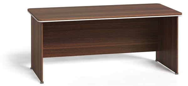 Kancelářský psací stůl ARRISTO LUX, rovný, délka 180 cm, ořech