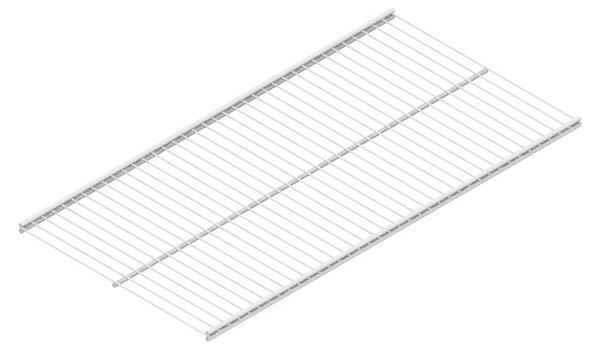Drátěná police pro ELEMENT SYSTEM, 800 x 400 mm, bílá
