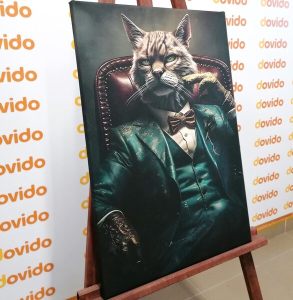 Obraz zvířecí gangster kocour