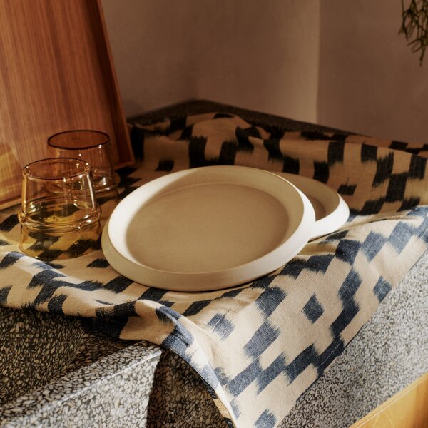 FERM LIVING Talíř Erena, Ø22, Cream