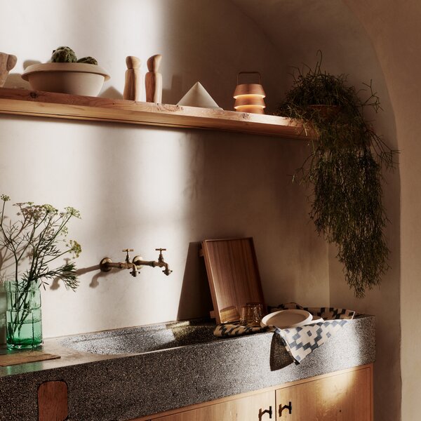 FERM LIVING Talíř Erena, Ø22, Cream