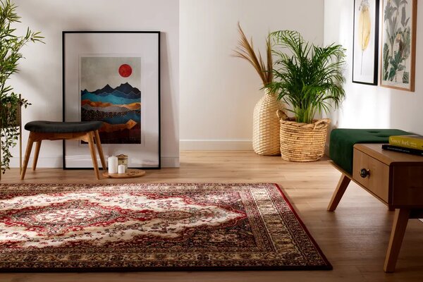 Agnella vlněný koberec Isfahan Almas Jantarový Rozměr: 200x300 cm