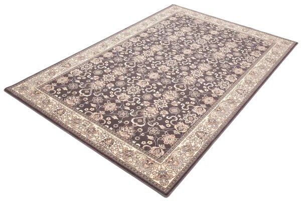 Agnella vlněný koberec Isfahan Kantabria Antracitový Rozměr: 80x120 cm
