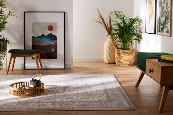 Agnella vlněný koberec Isfahan Kantabria Alabastrový Rozměr: 160x240 cm