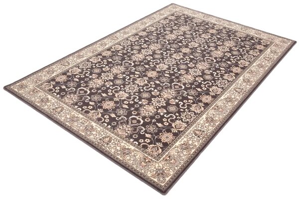 Agnella vlněný koberec Isfahan Kantabria Antracitový Rozměr: 80x120 cm