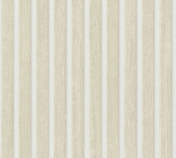 A.S. Création | Vliesová tapeta na zeď Elements 239109-7 | 0,53 x 10,05 m | krémová, béžová