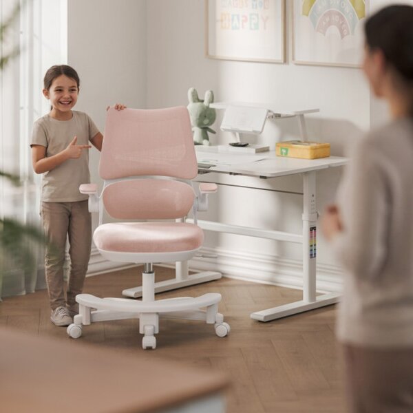 Dětská otočná židle Mark Adler Junior 5.7 Pink
