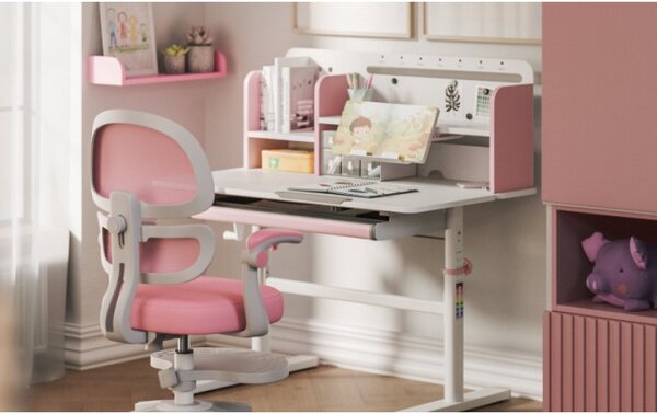 Dětský rostoucí psací stůl Mark Adler Study 5.7 Pink