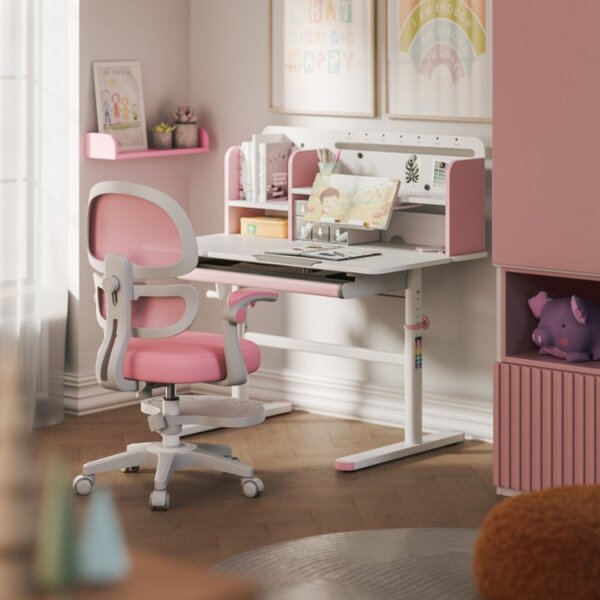 Dětský rostoucí psací stůl Mark Adler Study 5.7 Pink