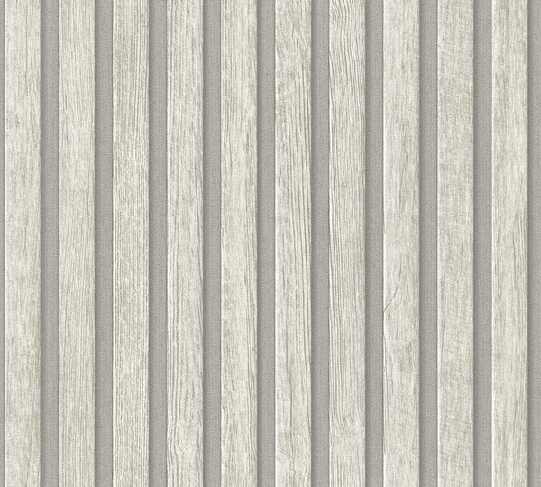 A.S. Création | Vliesová tapeta na zeď Elements 239109-5 | 0,53 x 10,05 m | šedá, bílá